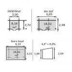 Abri de Jardin Eden en Bois - 18,36 m² – Image 3