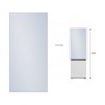 Porte supérieure Samsung RA-B23EUT48GM pour réfrigérateur – Image 3